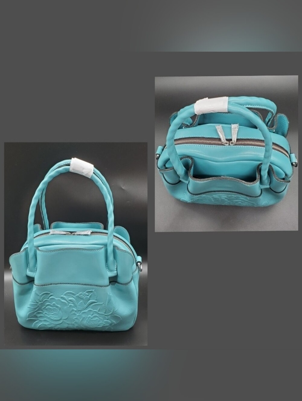 Patricia Nash Ashford Crossbody Satchel Bag